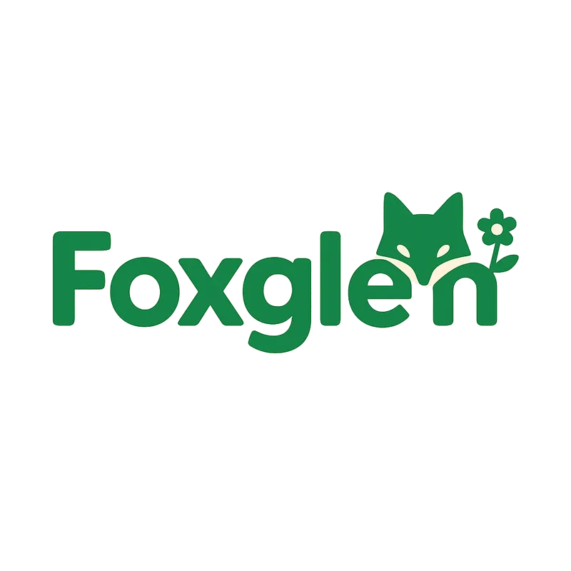 Foxglen: Cozy Merge Sanctuary Logo