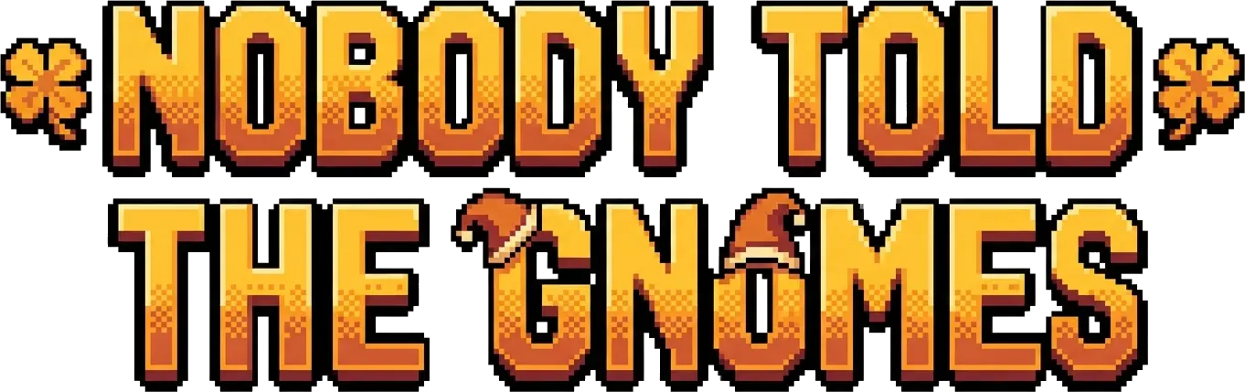 Nobody Told The Gnomes Logo
