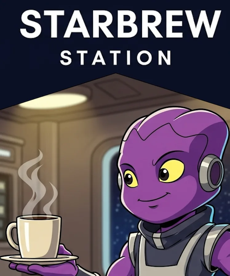 Starbrew Station key art